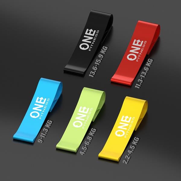 SET05 SLIM ZESTAW GUM DO ĆWICZEŃ ONE FITNESS - obrazek 5