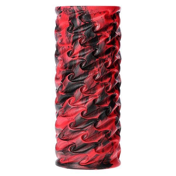 CZERWONO-CZARNY 33CM WAŁEK FITNESS/ROLLER HMS - obrazek 3