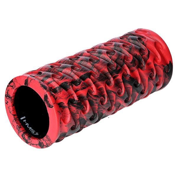 CZERWONO-CZARNY 33CM WAŁEK FITNESS/ROLLER HMS - obrazek 4