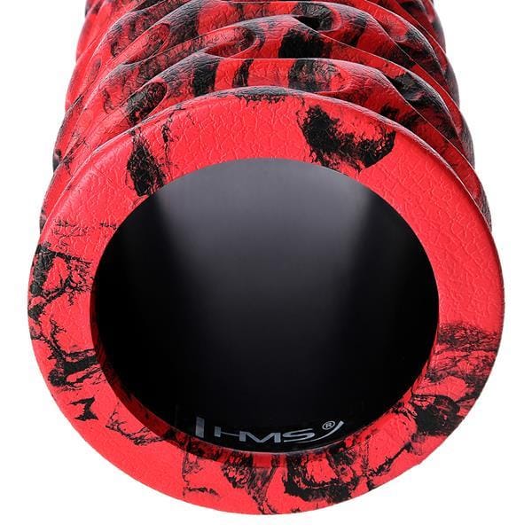 CZERWONO-CZARNY 33CM WAŁEK FITNESS/ROLLER HMS - obrazek 5