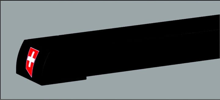 Ławka prosta do ćwiczeń ZIDER serii BLACK - RED - 450 kg - obrazek 5