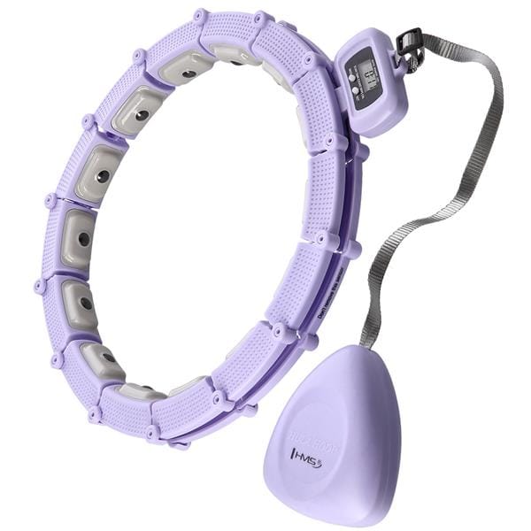 HULA HOP VIOLET Z MAGNESAMI I OBCIĄŻNIKIEM + LICZNIK HMS
