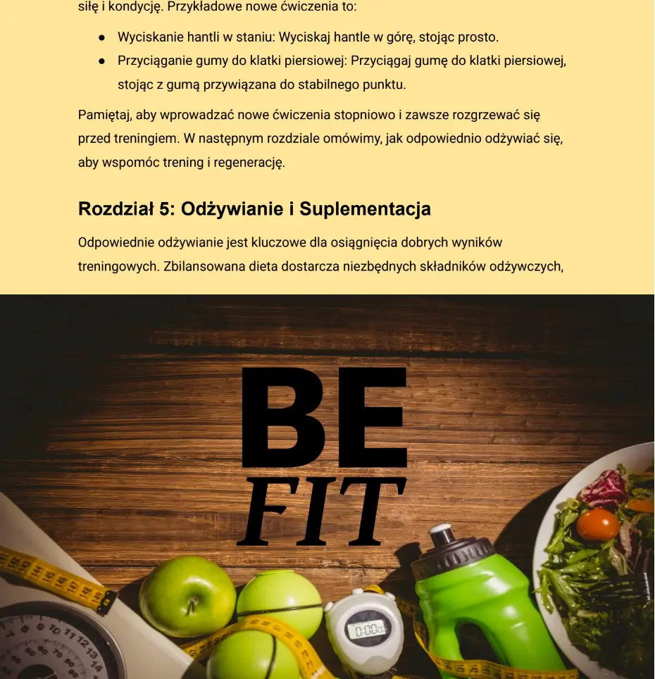 Zestaw Treningowy START STRONG= Hantla+Mata+Gumy - obrazek 8