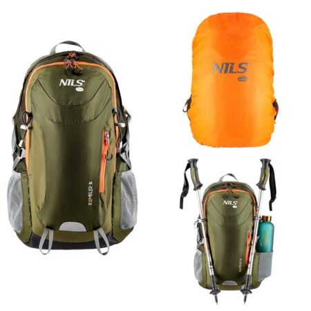 PLECAK TURYSTYCZNY ZIELONY RAMBLER 40L NILS CAMP